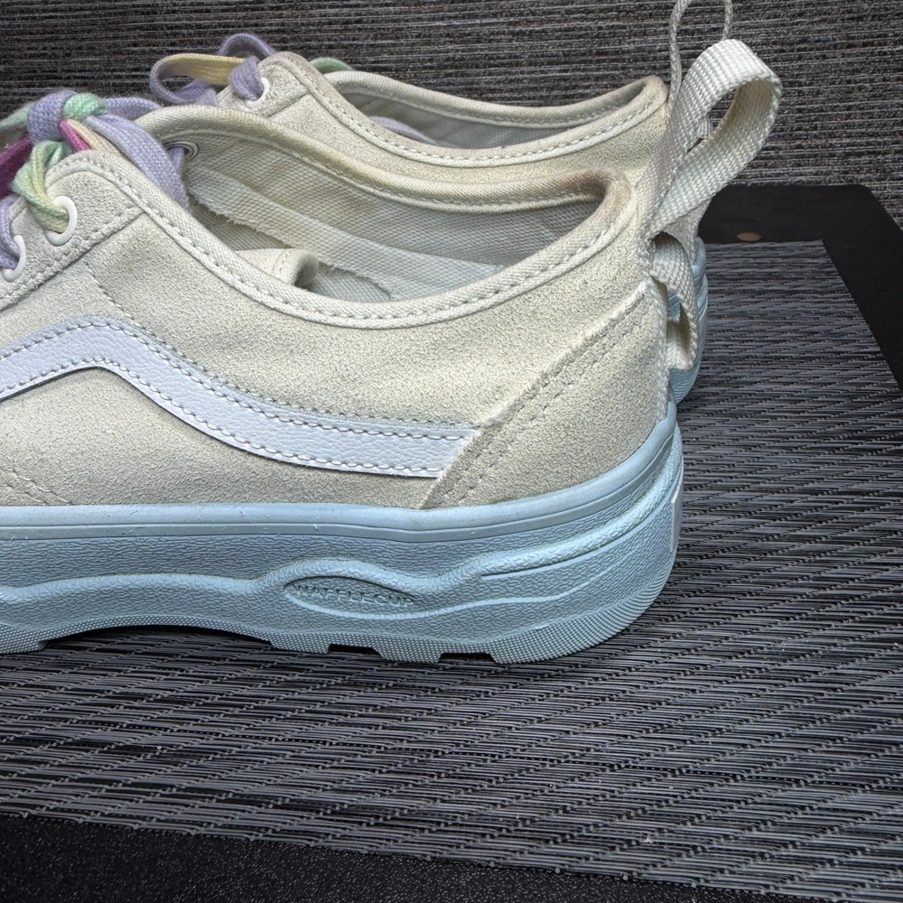 Vans Sneakers Women 9 Cream Old Skool Sententry WC Platform Pastel Lug Sole - Picture 2 of 15